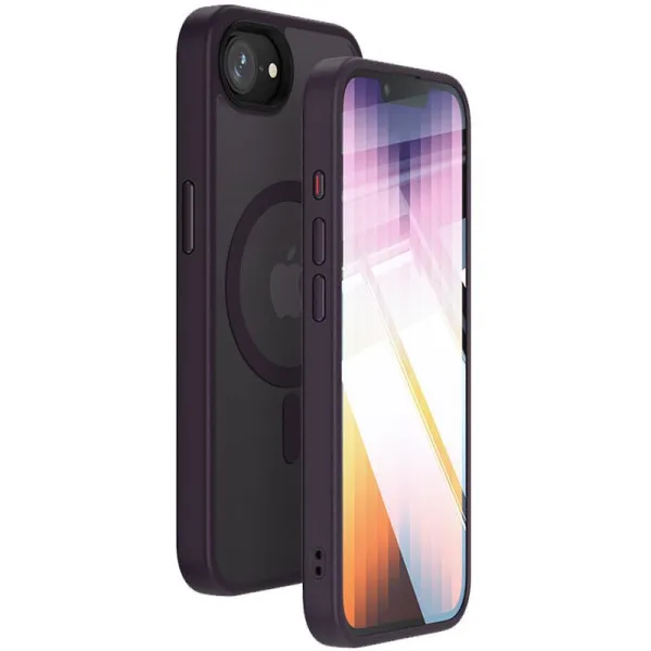 Чохол Ummi Colorful with Magnetic Fit для Apple iPhone 16e / 17e (6.1") — Темно-фіолетовий
