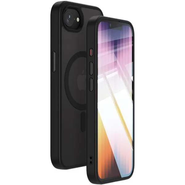 Чохол Ummi Colorful with Magnetic Fit для Apple iPhone 16e / 17e (6.1") — Чорний — фото 1 Чохол Ummi Colorful with Magnetic Fit для Apple iPhone 16e / 17e (6.1") — Чорний — фото 1