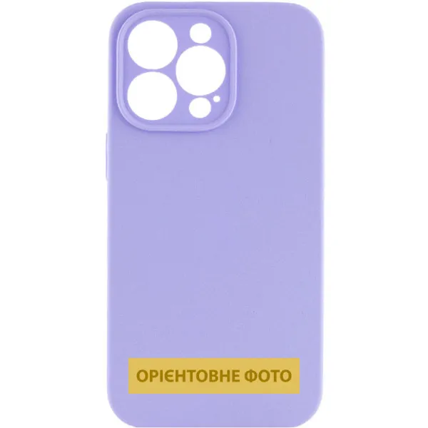 Чохол Silk Full Camera Protective (AA) NO LOGO для Apple iPhone 16e / 17e (6.1") — Бузковий