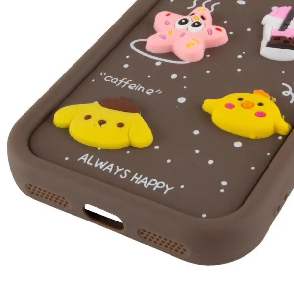 Чохол з принтом «Brown» для iPhone 16e — фото 5