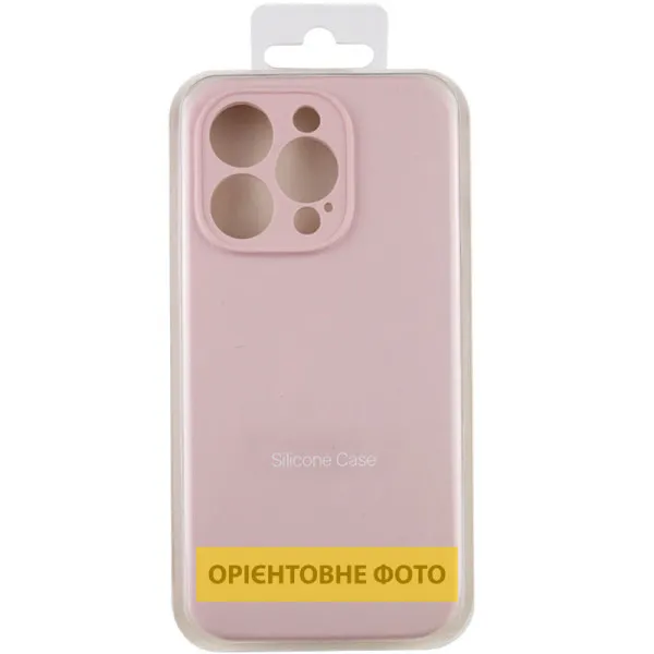 Чохол Silk Full Camera Protective (AA) NO LOGO для Apple iPhone 16e / 17e (6.1") — Рожевий — фото 3