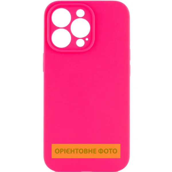 Чохол Silk Full Camera Protective (AA) NO LOGO для Apple iPhone 16e / 17e (6.1") — Рожевий — фото 4