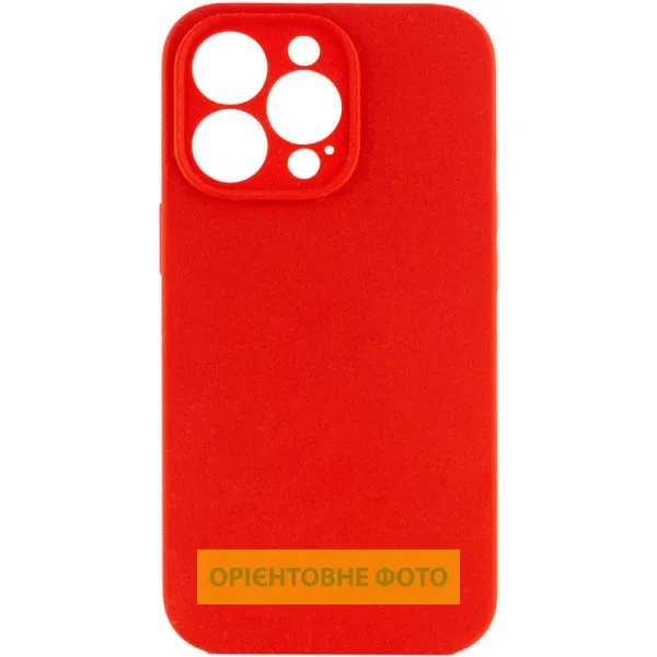 Чохол Silk Full Camera Protective (AA) NO LOGO для Apple iPhone 16e / 17e (6.1") — Червоний