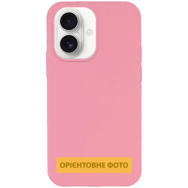 Чохол Silk Full Protective (AA) NO LOGO для Apple iPhone 16e / 17e (6.1") — Рожевий — фото 1