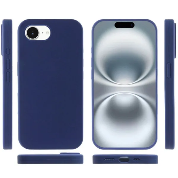 Чохол Silk Full Protective (AA) NO LOGO для Apple iPhone 16e / 17e (6.1") — Синій — фото 2