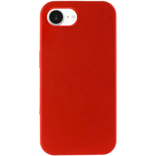 Чехол Silk Full Protective (AA) NO LOGO для Apple iPhone 16e / 17e (6.1") — Красный — фото 1