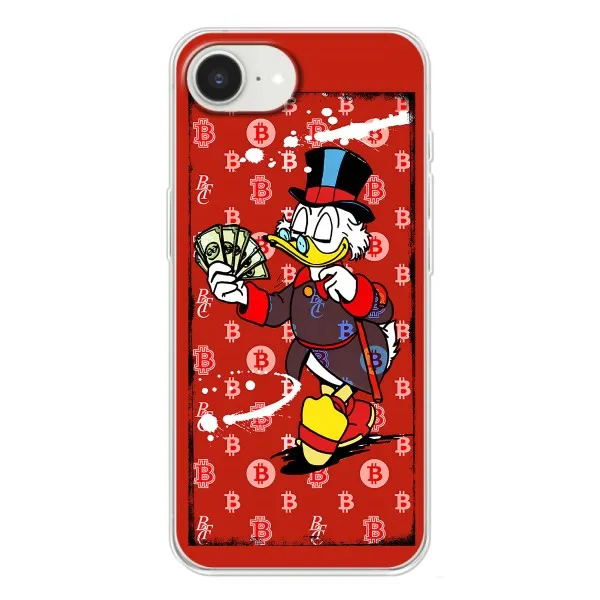 Чехол с принтом «Scrooge MagDag» для iPhone 16e