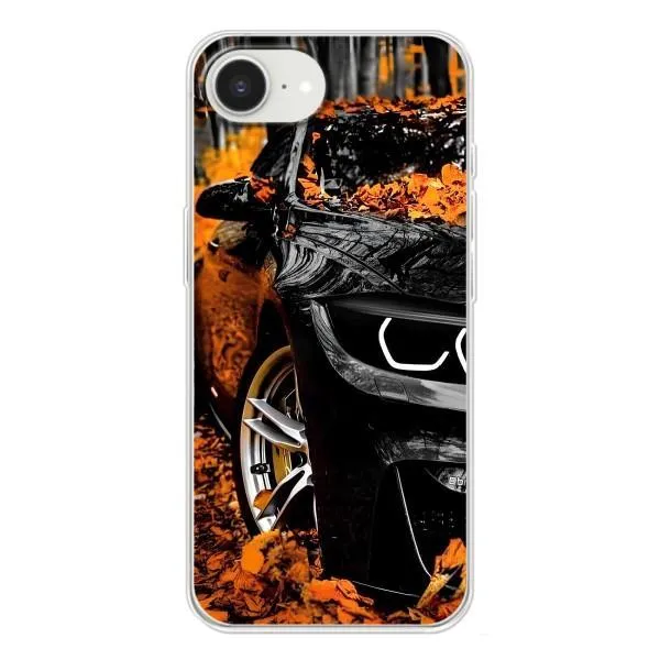 Чехол с принтом «Черная Машина» для iPhone 16e Чехол с принтом «Черная Машина» для iPhone 16e