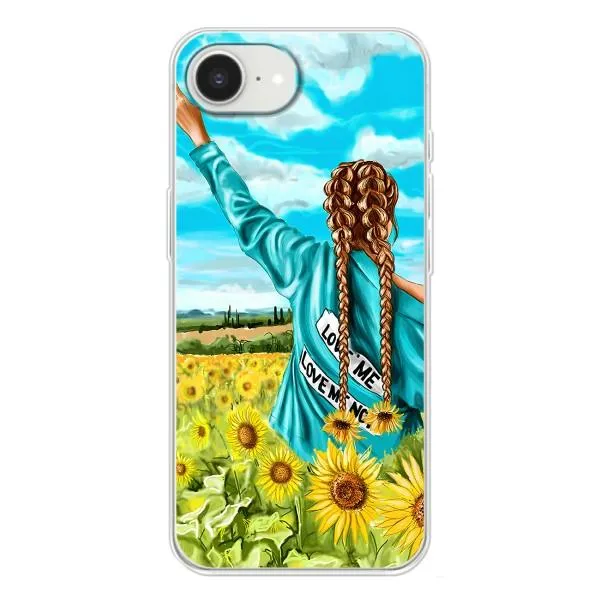 Чехол с принтом «Украиночка» для iPhone 16e Чехол с принтом «Украиночка» для iPhone 16e