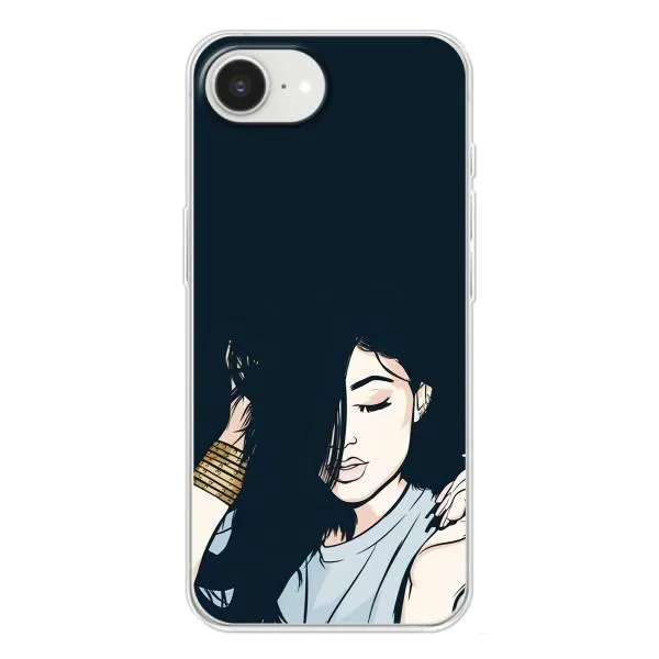 Чехол с принтом «Красивая девочка» для iPhone 16e