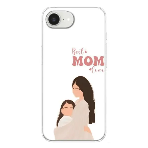 Чехол с принтом «Мама и дочка» для iPhone 16e