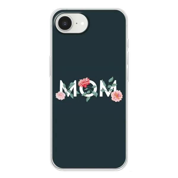 Чехол с принтом «Mom дизайн» для iPhone 16e