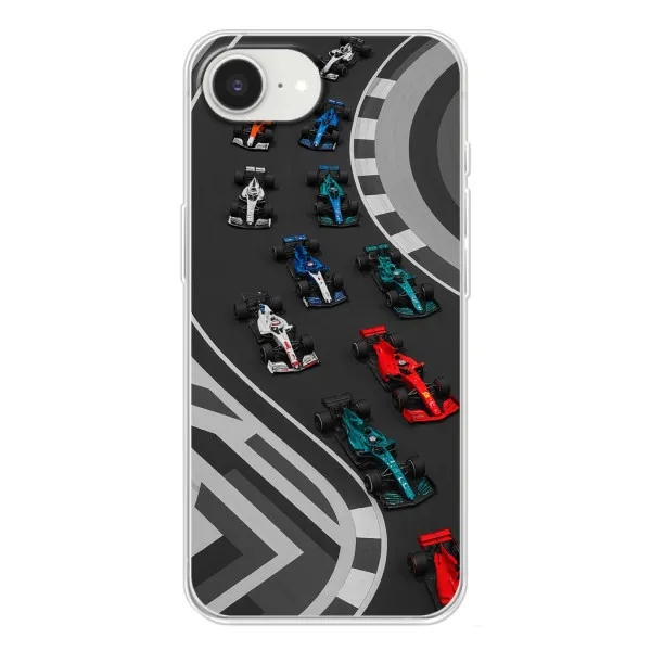 Чехол с принтом «Трасса Ф1» для iPhone 16e