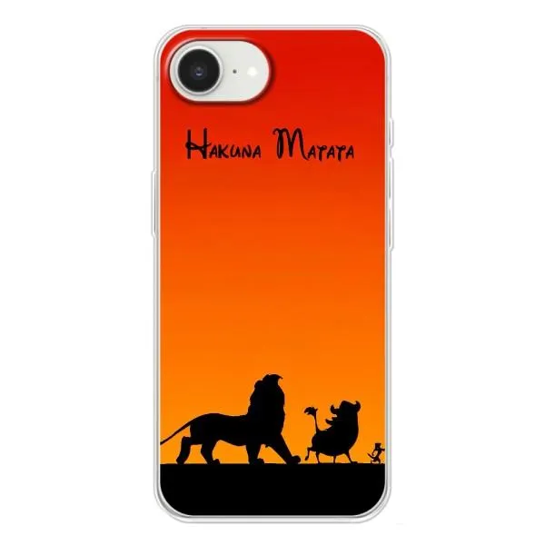Чехол с принтом «Акуна Матата закат» для iPhone 16e