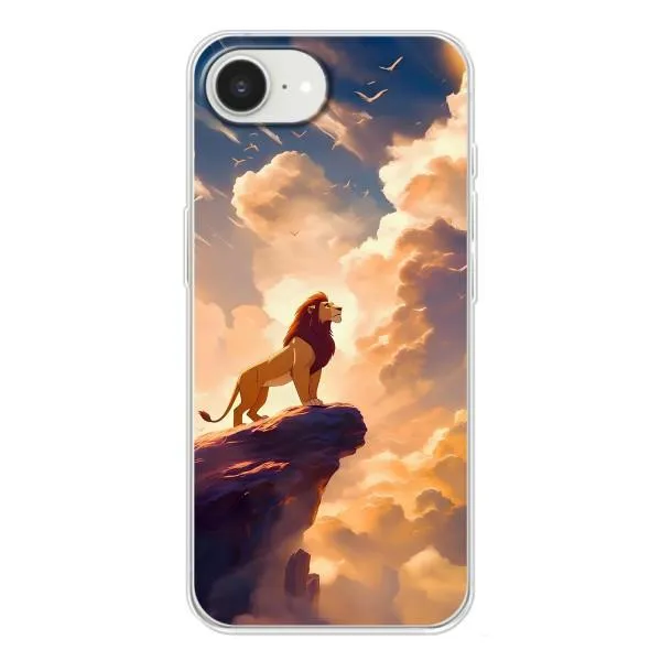 Чехол с принтом «Симба на скале» для iPhone 16e