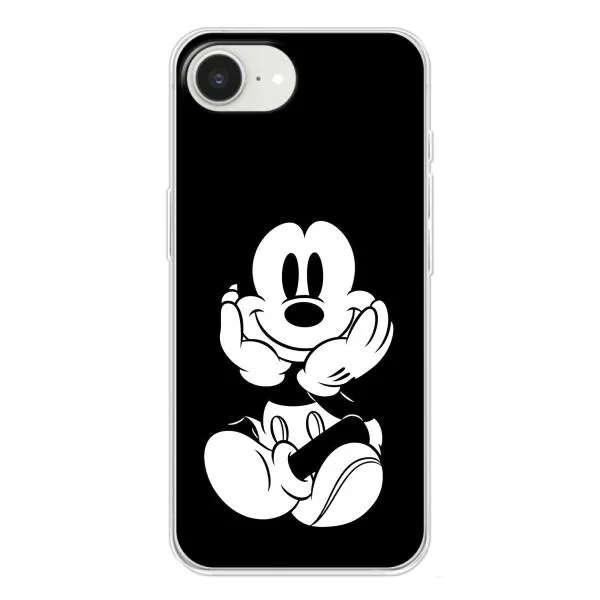 Чохол з принтом «Маус на чорному» для iPhone 16e