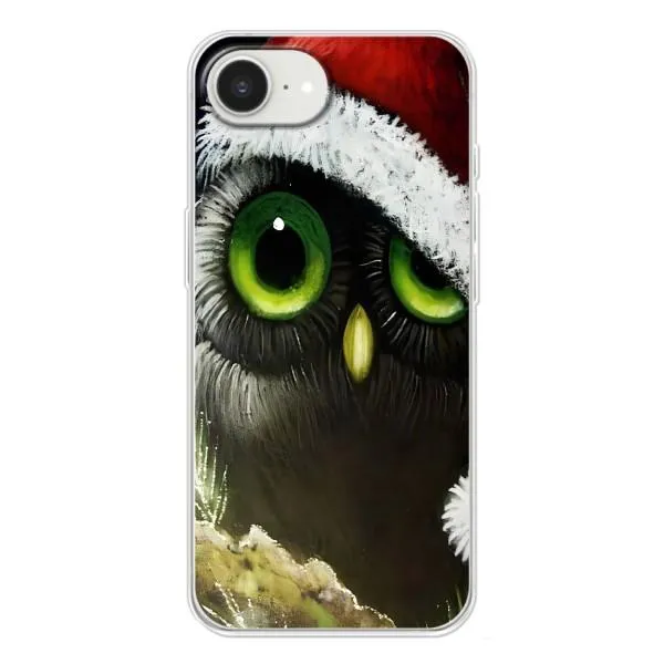Чехол с принтом «Новогодняя Сова» для iPhone 16e Чехол с принтом «Новогодняя Сова» для iPhone 16e