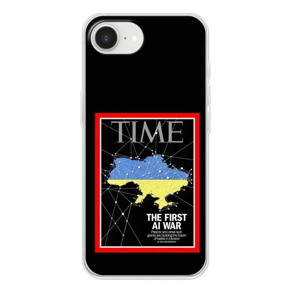 Чехол с принтом «TIME Ukraine» для iPhone 16e
