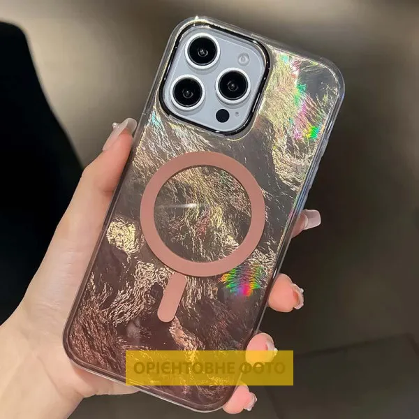 Чехол TPU Shiny Mountain Magnetic Fit для Apple iPhone 17 Air (6.5") — Коричневый — фото 2 Чехол TPU Shiny Mountain Magnetic Fit для Apple iPhone 17 Air (6.5") — Коричневый — фото 2