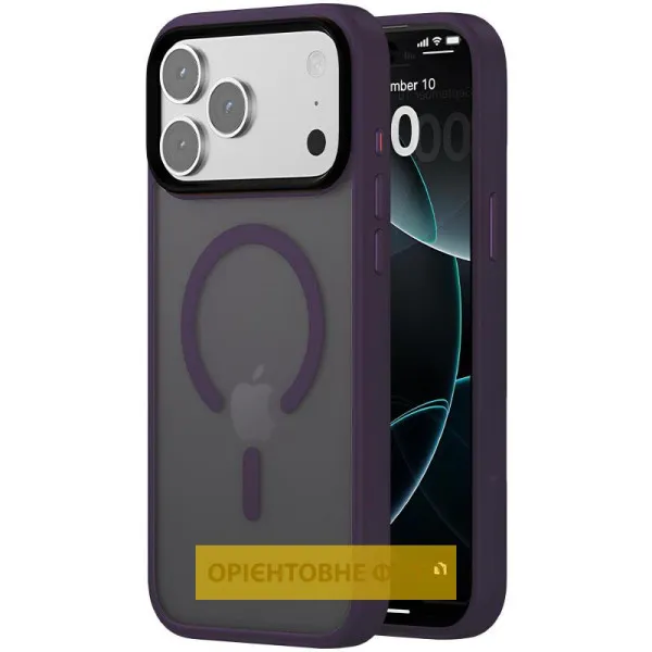 Чехол Ummi Colorful with Magnetic Fit для Apple iPhone 17 Air (6.5") — Темно-Фиолетовый