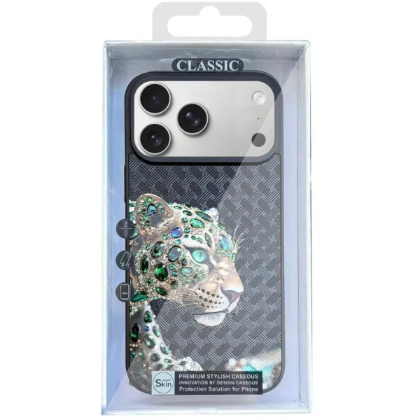 Чехол TPU+PC Crystal Hunt with Magnetic Fit для Apple iPhone 17 Air (6.5") — Черный — фото 5