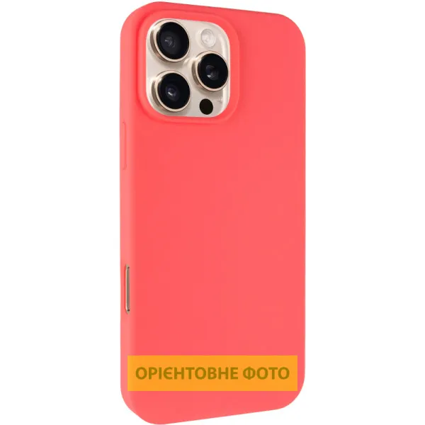 Чохол Silk Full Protective (AA) NO LOGO для Apple iPhone 17 Air (6.5") — Кавуновий Чохол Silk Full Protective (AA) NO LOGO для Apple iPhone 17 Air (6.5") — Кавуновий