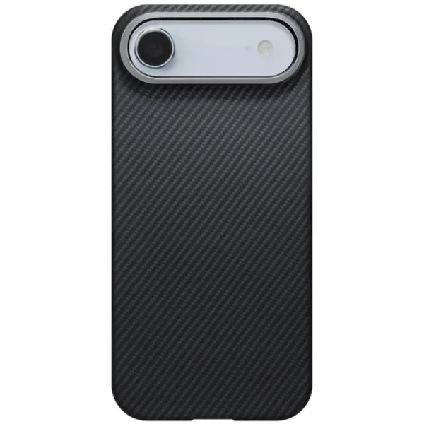 Чехол PC Carbon Protection Slim with Magnetic Fit для Apple iPhone 17 Air (6.5") — Черный — фото 2