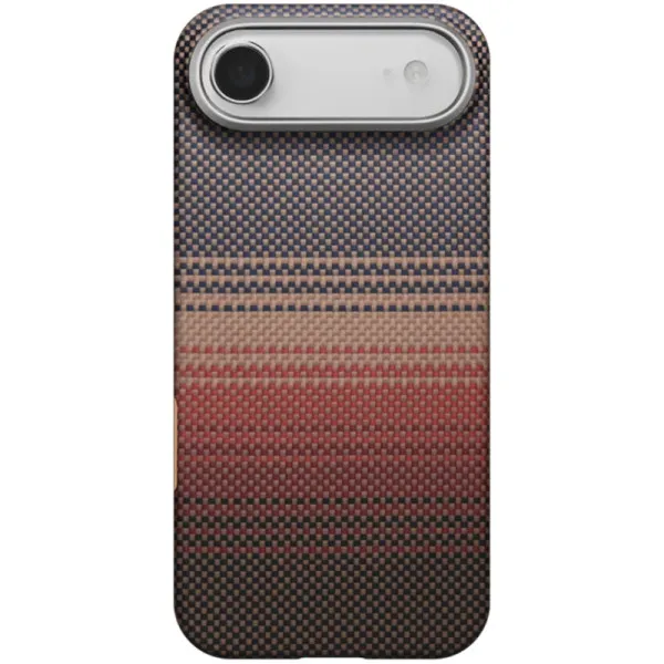 Чехол PC Carbon Protection Slim with Magnetic Fit для Apple iPhone 17 Air (6.5") — Красный — фото 2
