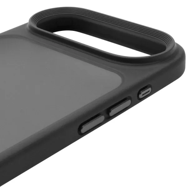 TPU+PC чехол Metal Buttons для Apple iPhone 17 Air (6.5") — Черный — фото 4 TPU+PC чехол Metal Buttons для Apple iPhone 17 Air (6.5") — Черный — фото 4