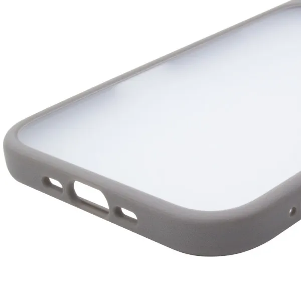 TPU+PC чехол Metal Buttons для Apple iPhone 17 Air (6.5") — Серый — фото 5 TPU+PC чехол Metal Buttons для Apple iPhone 17 Air (6.5") — Серый — фото 5