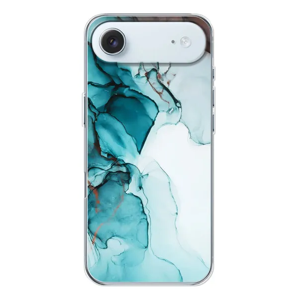 Чехол с принтом «Бирюзовый мрамор» для iPhone 17 Air