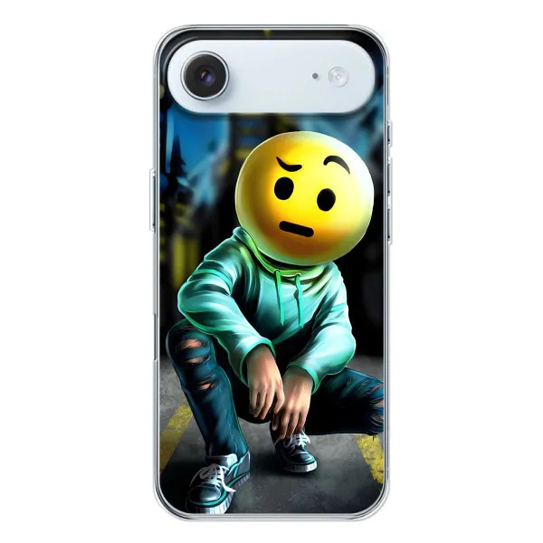 Чохол з принтом «Хлопець смайл» для iPhone 17 Air Чохол з принтом «Хлопець смайл» для iPhone 17 Air