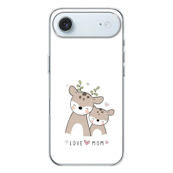 Чохол з принтом «Оленята мама і малюк» для iPhone 17 Air
