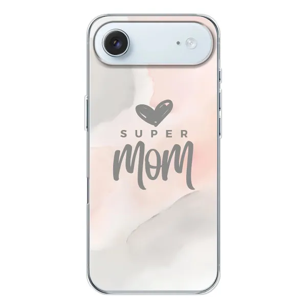 Чохол з принтом «Супер мама» для iPhone 17 Air