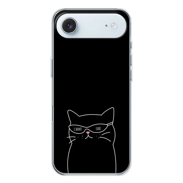 Чохол з принтом «Байдужий кіт» для iPhone 17 Air