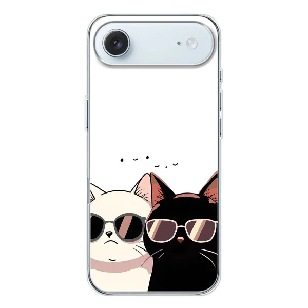 Чохол з принтом «Коти в окулярах» для iPhone 17 Air