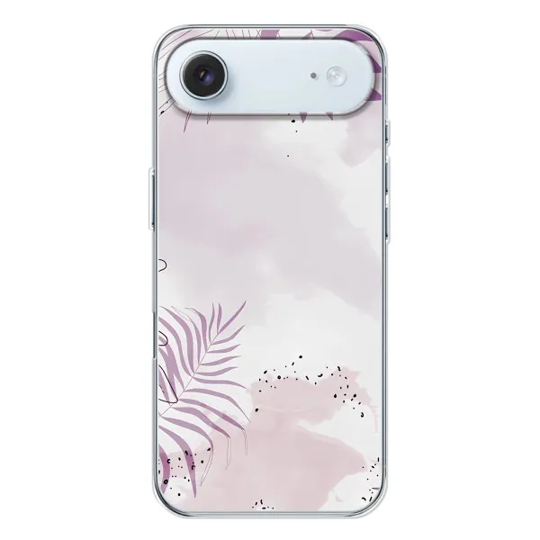 Чехол с принтом «Фиолетовые листья» для iPhone 17 Air