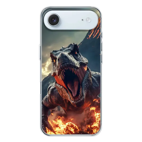 Чехол с принтом «Огненный динозавр» для iPhone 17 Air