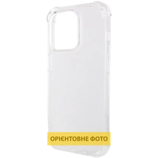 TPU чохол GETMAN Ease logo посилені кути для Apple iPhone 17 Pro Max (6.9") — Прозорий — фото 2 TPU чохол GETMAN Ease logo посилені кути для Apple iPhone 17 Pro Max (6.9") — Прозорий — фото 2