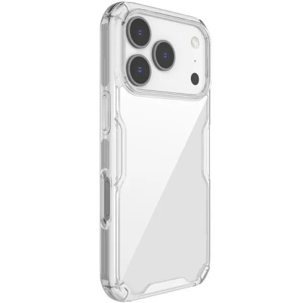 TPU чохол Nillkin Nature Pro Series для Apple iPhone 17 Pro Max / 18 Pro Max (6.9") — Прозорий — фото 1