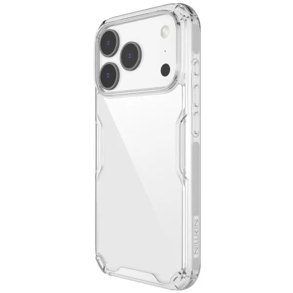 TPU чохол Nillkin Nature Pro Series для Apple iPhone 17 Pro Max / 18 Pro Max (6.9") — Прозорий — фото 5