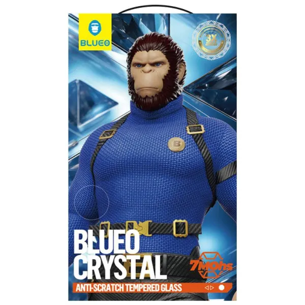 Захисне 2.5D скло Blueo Crystal Anti-Scratch для Apple iPhone 17 Pro Max / 18 Pro Max (6.9") — Чорний — фото 4