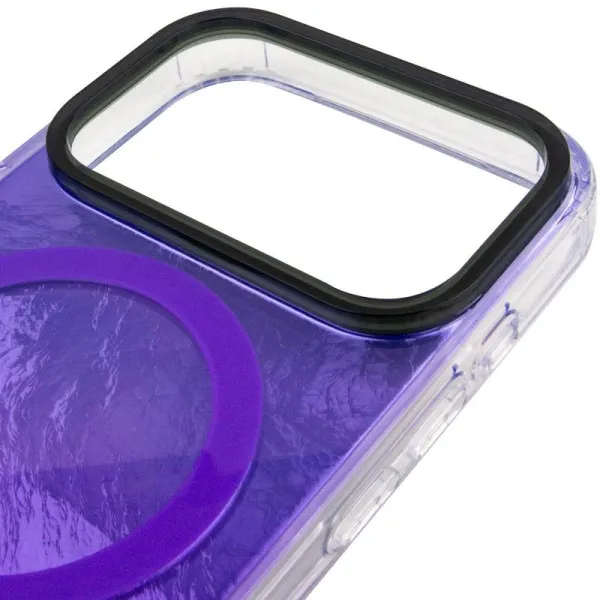 Чохол TPU Shiny Mountain Magnetic Fit для Apple iPhone 17 Pro Max (6.9") — Фіолетовий — фото 1