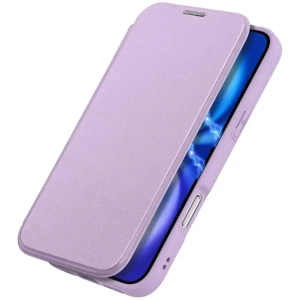 Чохол-книжка Dux Ducis Skin X Pro with MagSafe для Apple iPhone 17 Pro Max (6.9") — Фіолетовий — фото 3