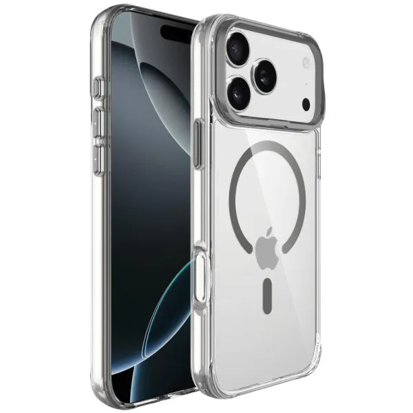 Чохол TPU Space Case Apex with Magnetic Fit для Apple iPhone 17 Pro Max (6.9") — Сірий — фото 2