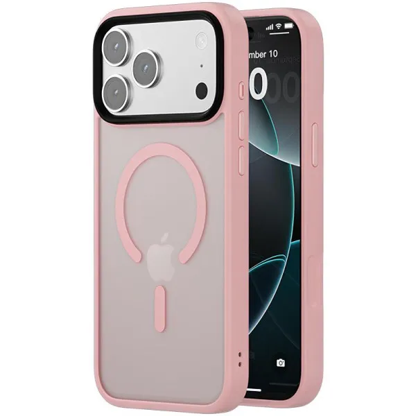 Чохол Ummi Colorful with Magnetic Fit для Apple iPhone 17 Pro Max / 18 Pro Max (6.9") — Рожевий — фото 1 Чохол Ummi Colorful with Magnetic Fit для Apple iPhone 17 Pro Max / 18 Pro Max (6.9") — Рожевий — фото 1