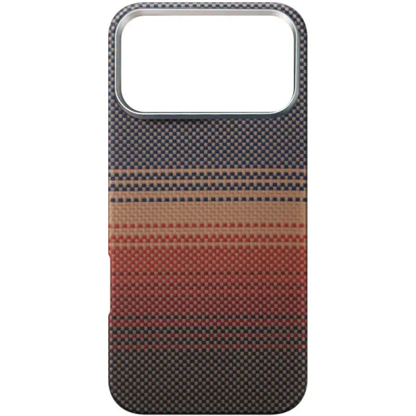 Чехол PC Carbon Protection Slim with Magnetic Fit для Apple iPhone 17 Pro Max (6.9") — Красный — фото 2