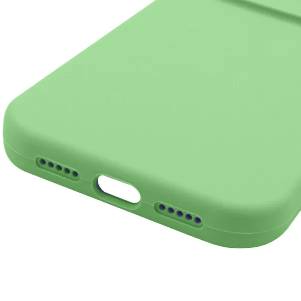 Чехол Silk Full Camera Protective (AA) NO LOGO для Apple iPhone 17 Pro Max (6.9") — Мятный — фото 5