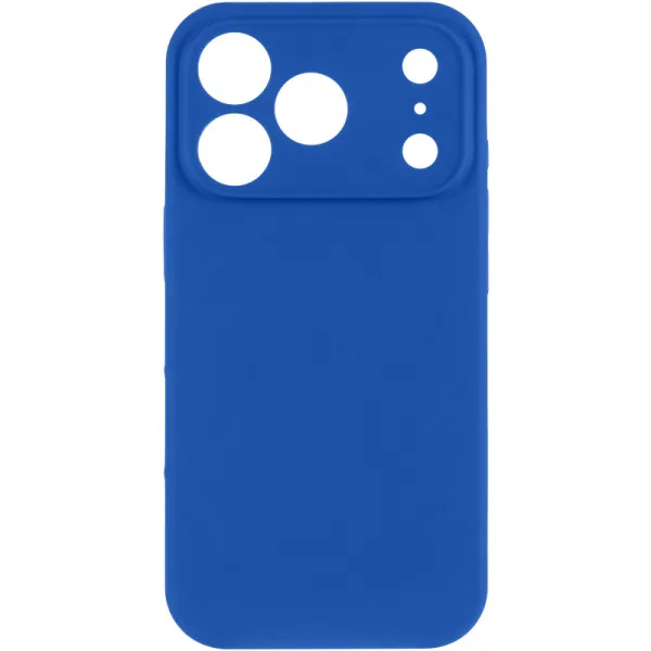 Чехол Silk Full Camera Protective (AA) NO LOGO для Apple iPhone 17 Pro Max (6.9") — Синий — фото 2