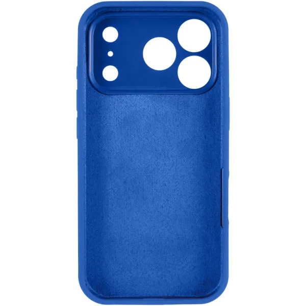 Чехол Silk Full Camera Protective (AA) NO LOGO для Apple iPhone 17 Pro Max (6.9") — Синий — фото 3